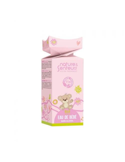 eau de senteur bébé fille sans alcool 50ml