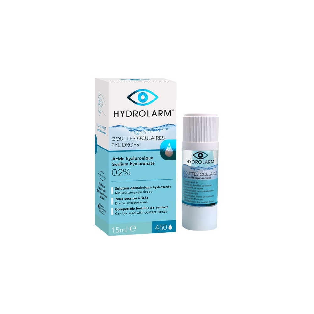 Collyre hydratant pour les yeux hydrolarm