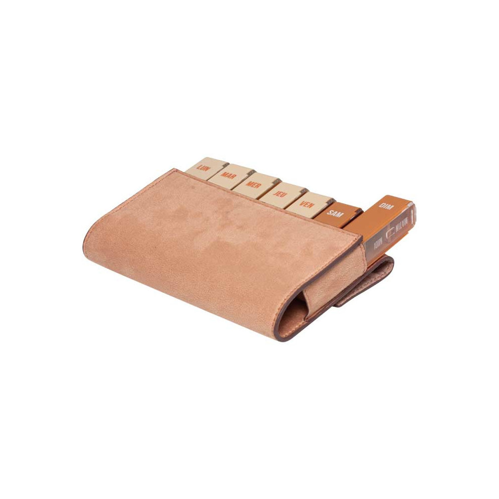 Horizane Santé | Slim pillboxes, velvet