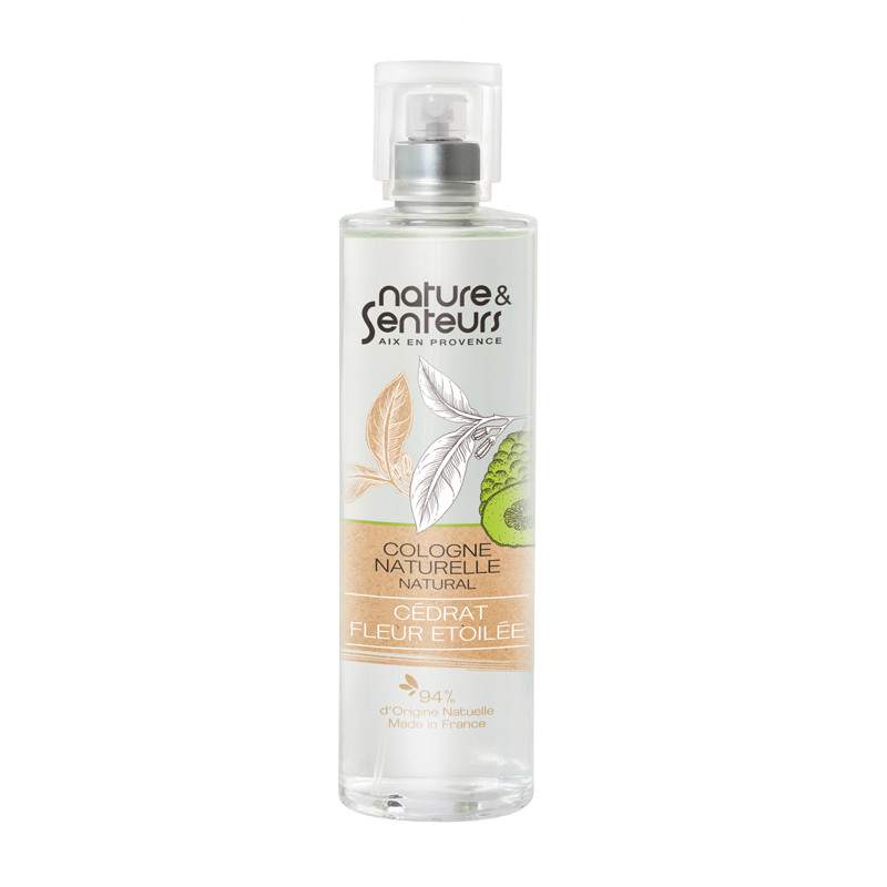Eau de Cologne Cédrat fleur étoilée 100ml Eau de Cologne Cédrat fleur étoilée 100ml