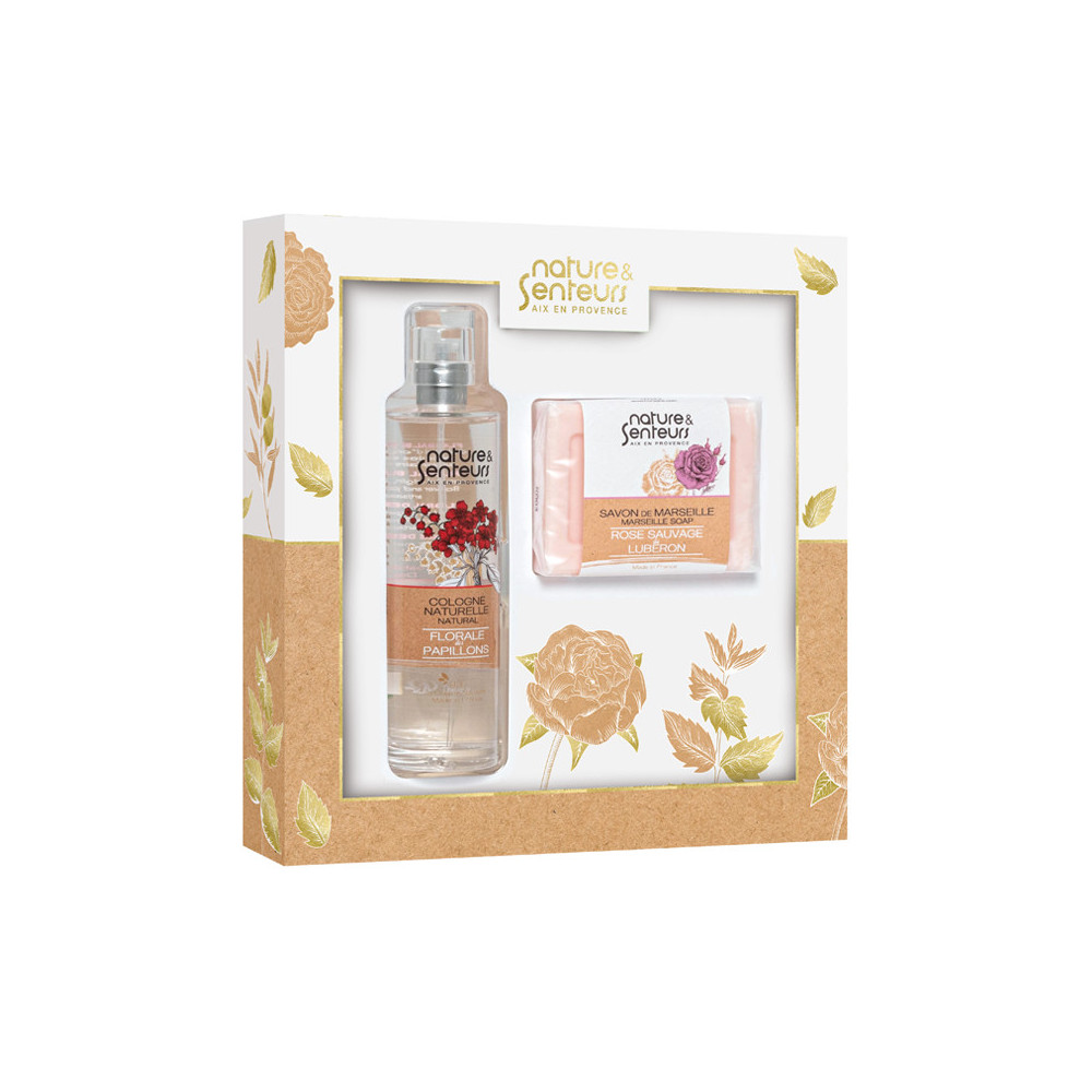 Coffret eau de Cologne savon