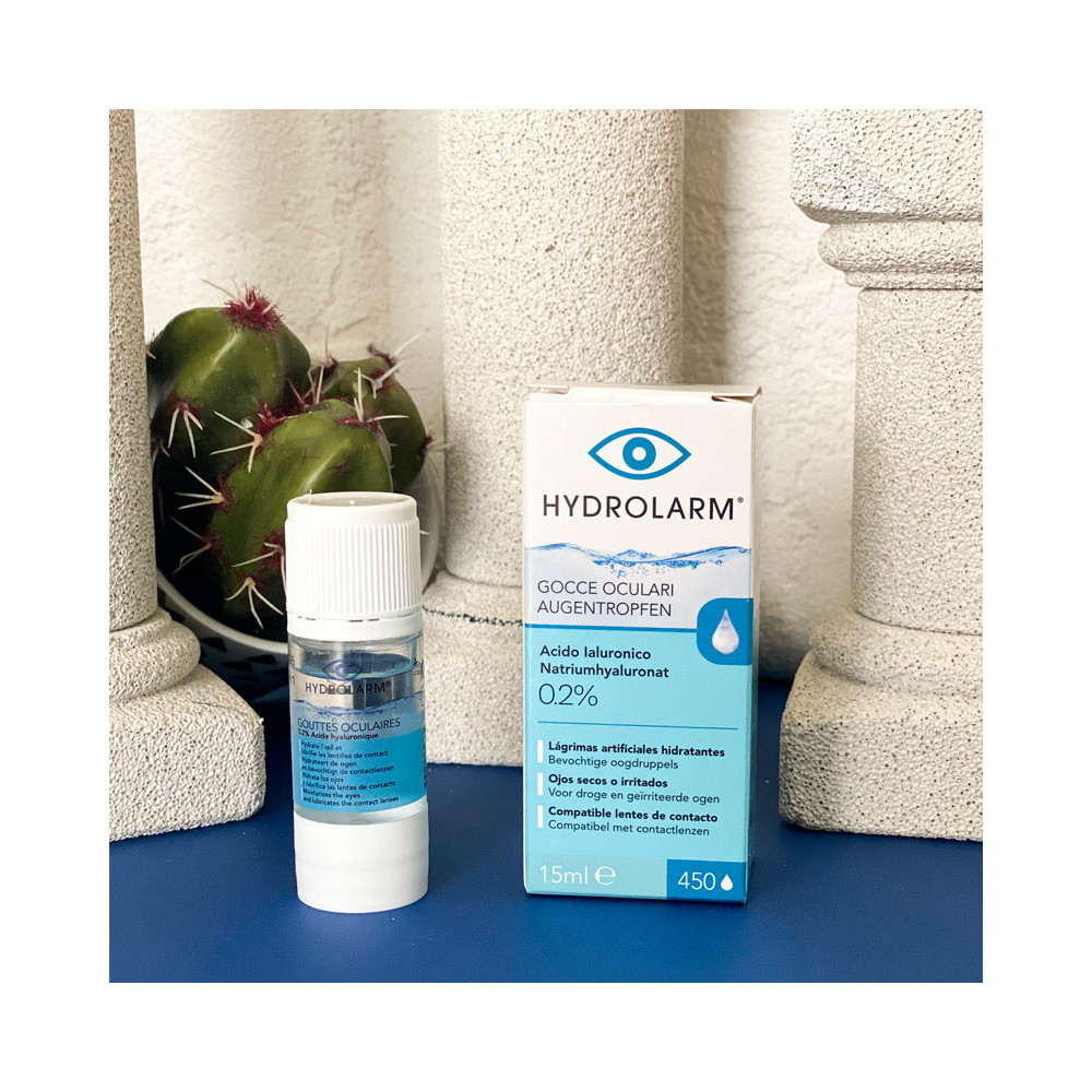 Collyre hydratant pour les yeux hydrolarm