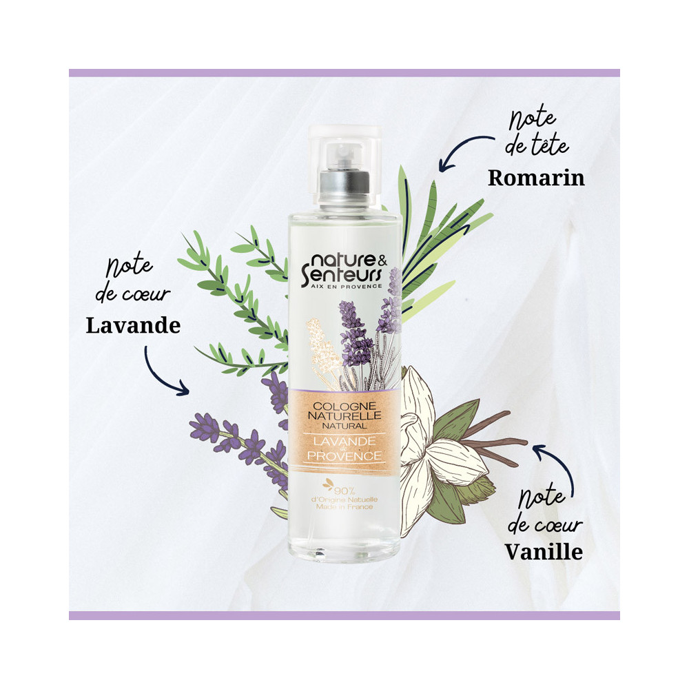 Eau de Cologne 100ml - Lavender from Provence