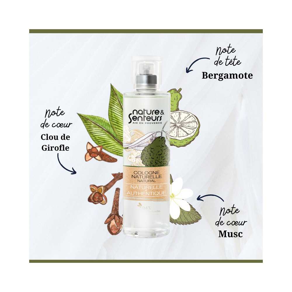 Eau de Cologne Naturelle authentique