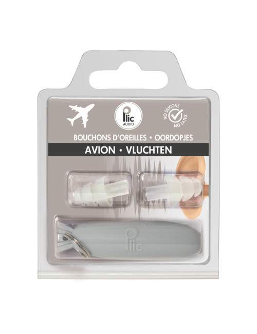 Bouchons d'oreilles avion