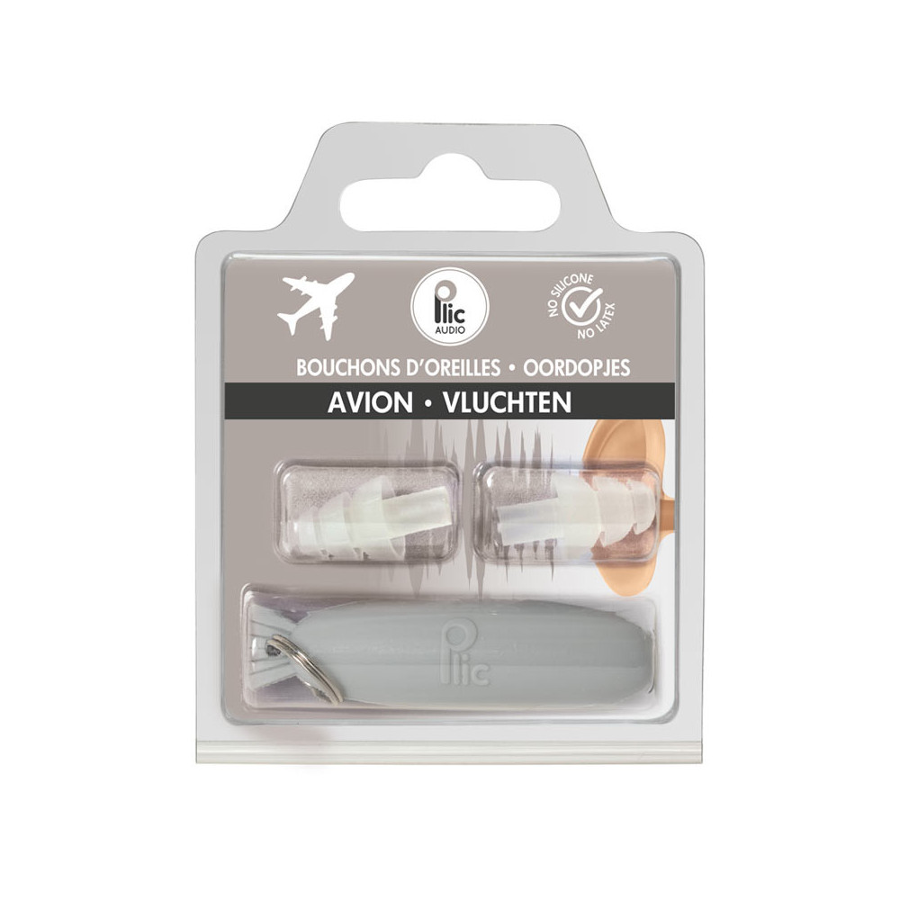 Bouchons d'oreilles avion