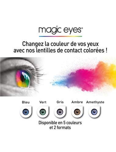 lentilles de couleurs