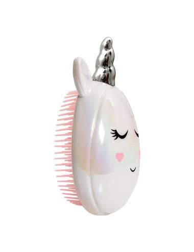 Brosse à cheveux licorne