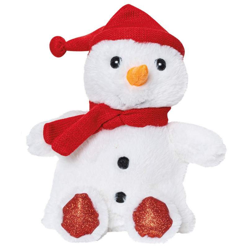 Bouillotte doudou bonhomme de neige