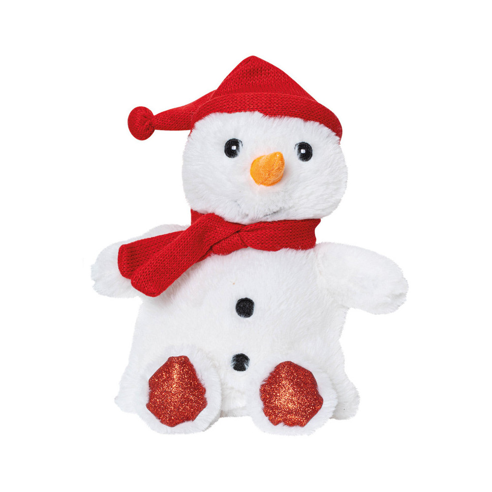 Bouillotte doudou bonhomme de neige