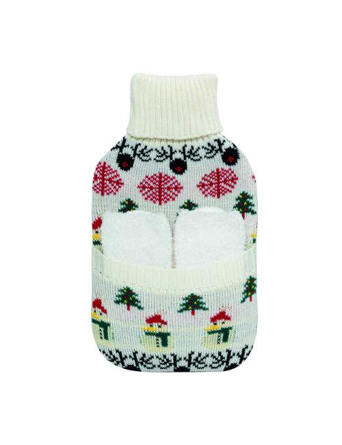 Hot water bottle and socks