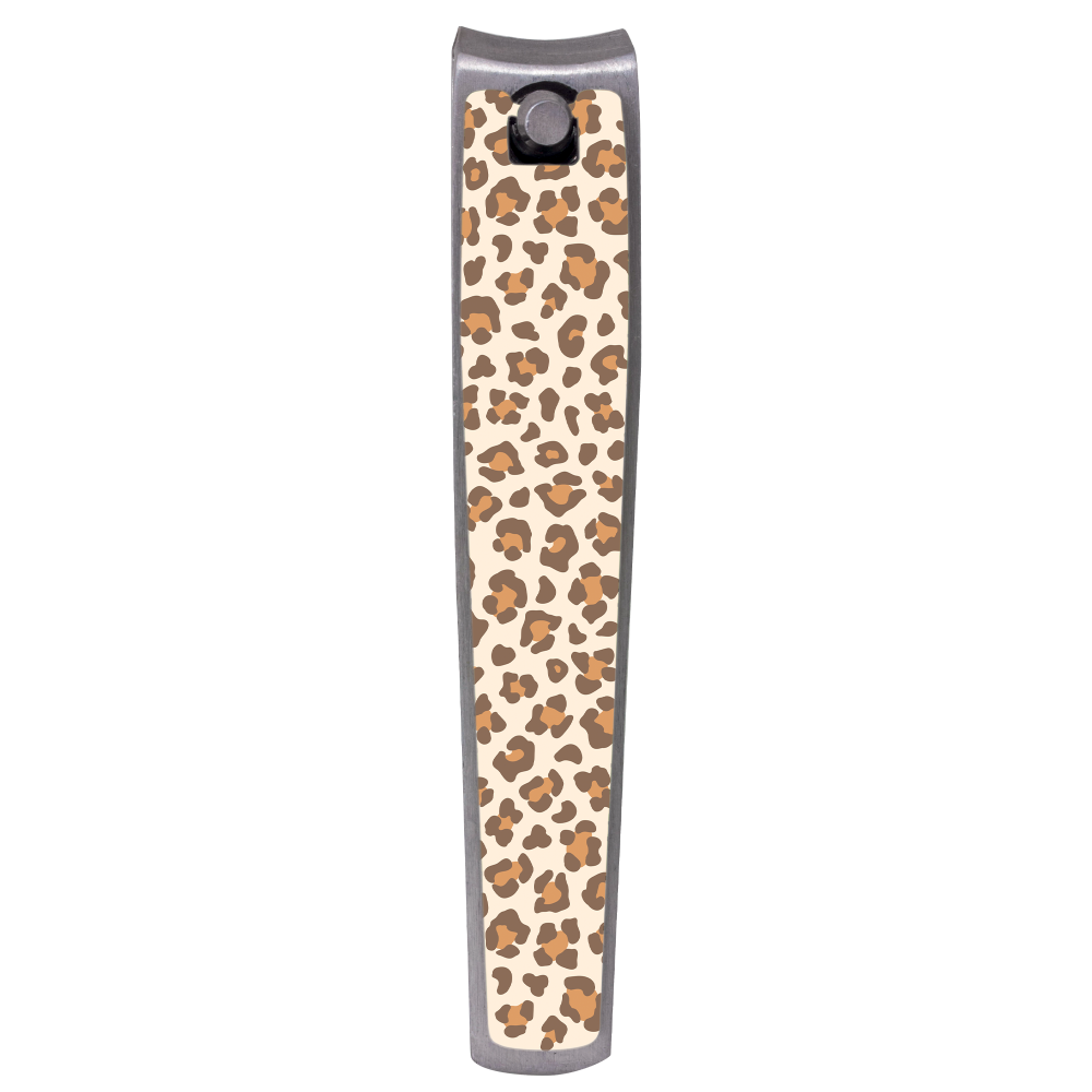 Leopard pattern pedicure nail clipper