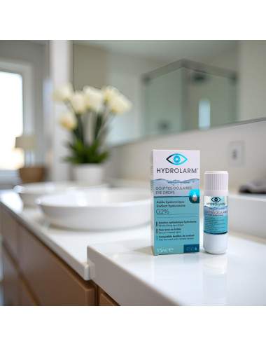 Collyre hydratant pour les yeux hydrolarm Acide Hyaluronique