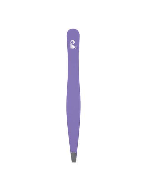 Lavender straight-jaw tweezers - PLIC