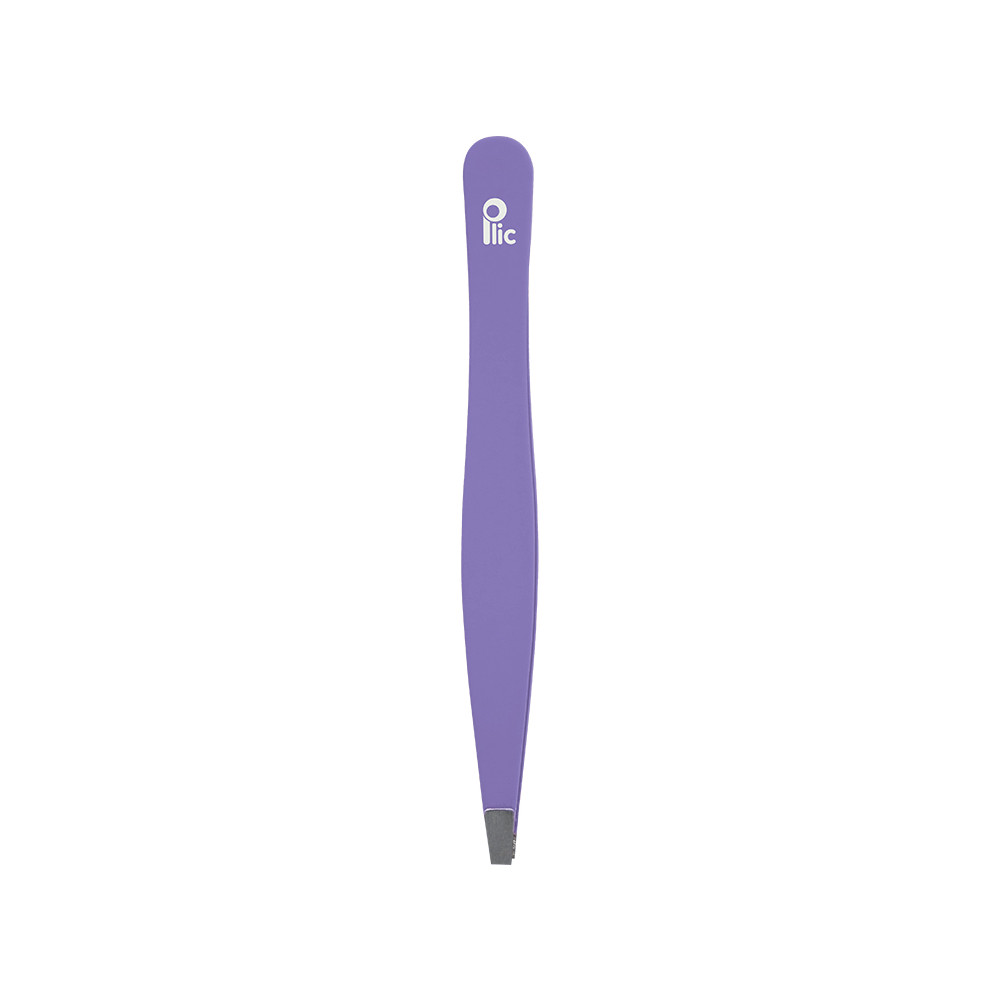 Lavender straight-jaw tweezers - PLIC
