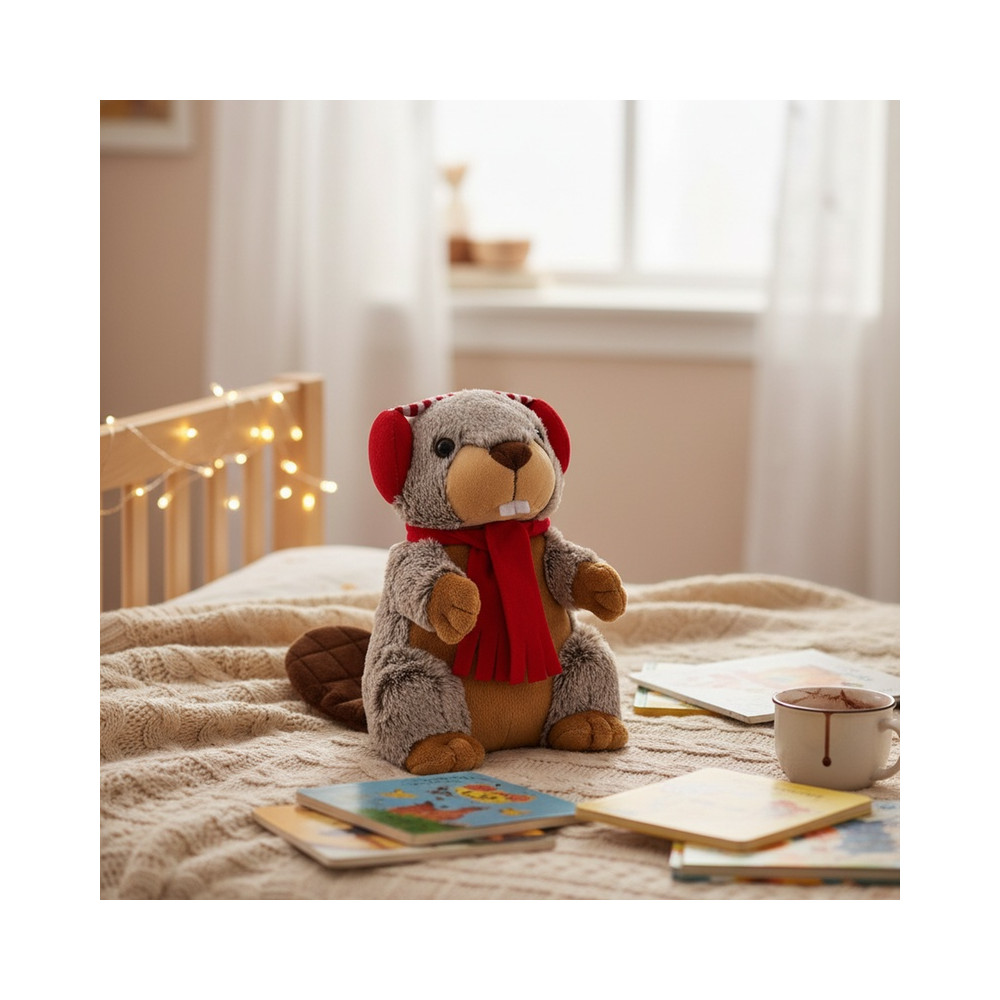 Hot stuffed water bottle