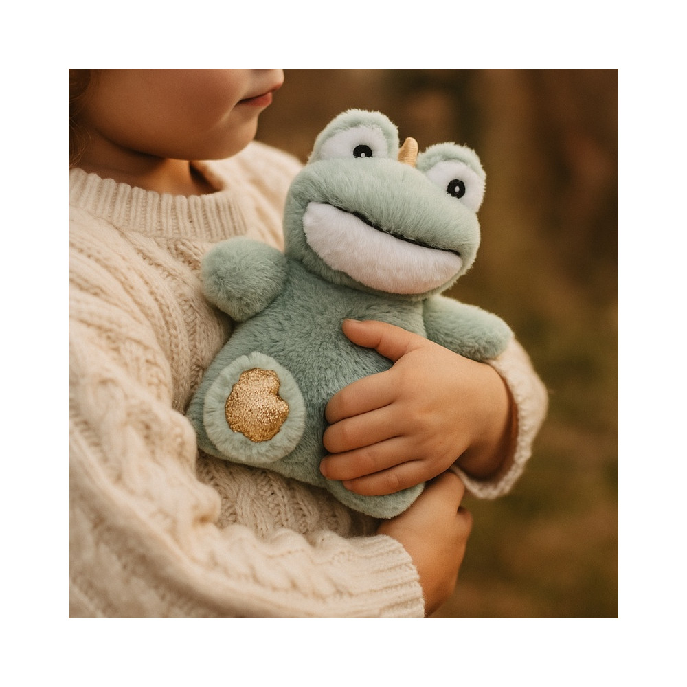 Hot stuffed water bottle