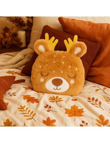 Bouillotte doudou biche bras enfants