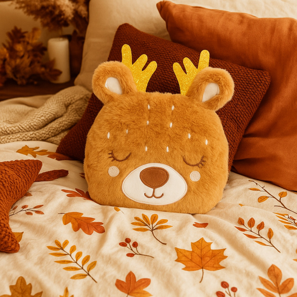 Bouillotte doudou biche bras enfants