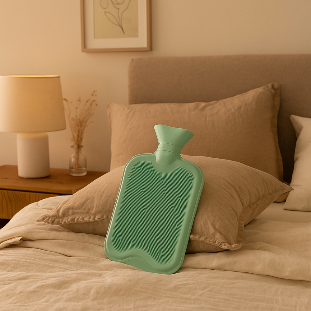 Bouillotte à eau Verte