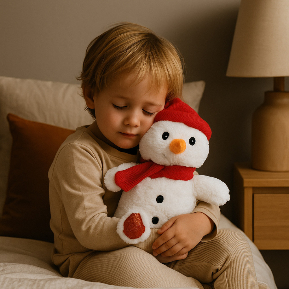 Bouillotte bonhomme de neige