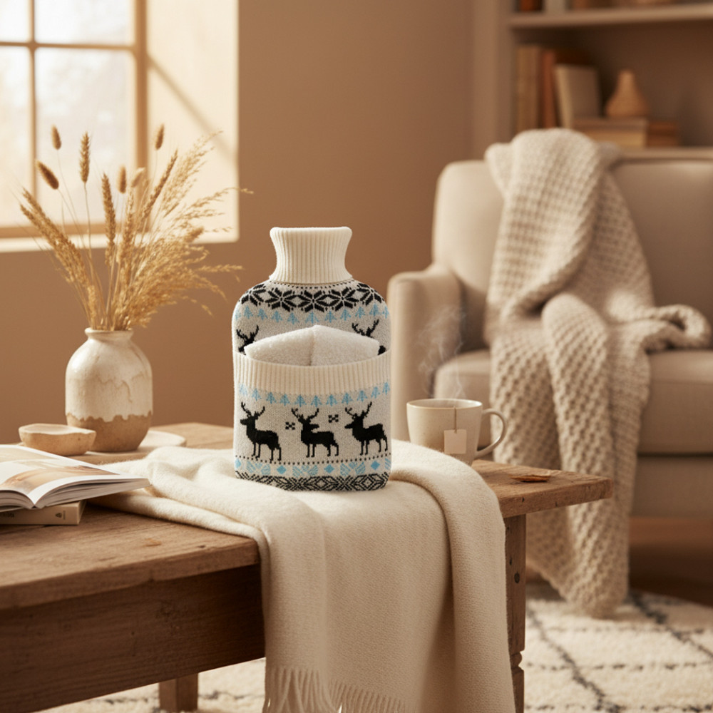 Bouillotte à eau de noël