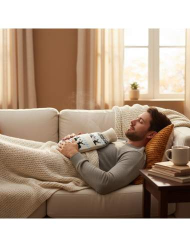 Bouillotte à eau de noël