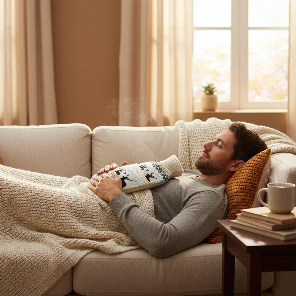 Bouillotte à eau de noël