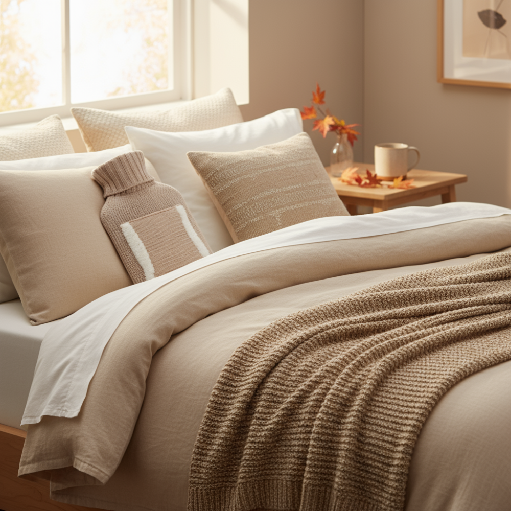 Bouillotte réchauffe mains