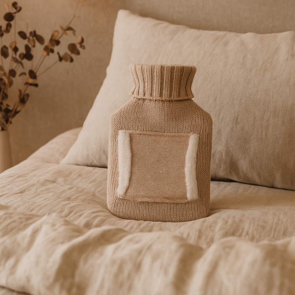 Bouillotte réchauffe mains