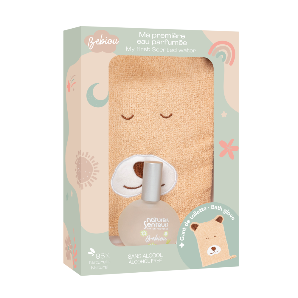 Baby water with teddy bear - HE & SHE 50ml