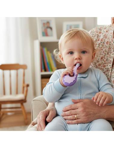 Brosse à Dents Bébé violet