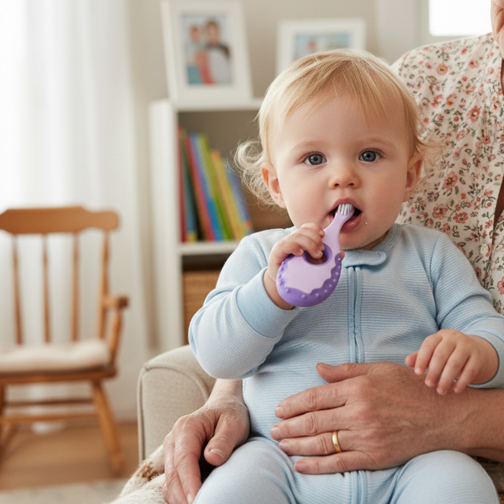 Brosse à Dents Bébé violet