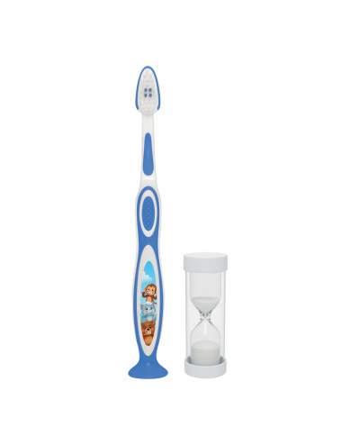 Brosse à dents enfant bleu