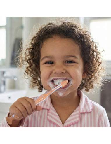 Brosse à dents enfant orange