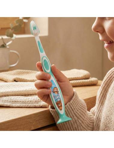 Brosse à dents enfant vert