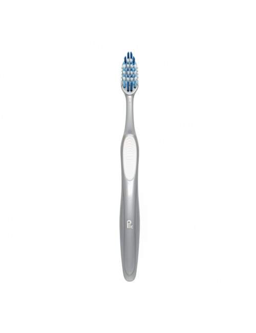 Brosse à dents adulte TOTAL CARE - Souple (Soft) - Gris