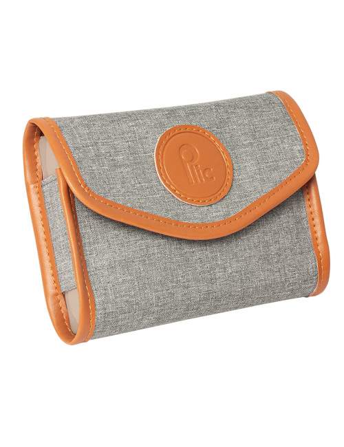 Slim pillboxes, fabric