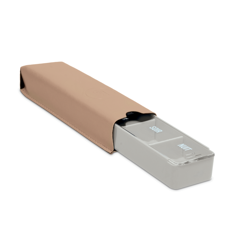 Daily pillboxes - Marron