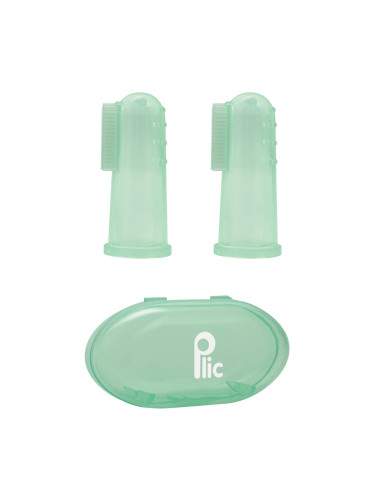 Baby silicone finger brush