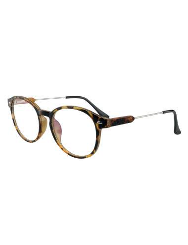 Lunettes loupe style rétro plastique écaille et métal