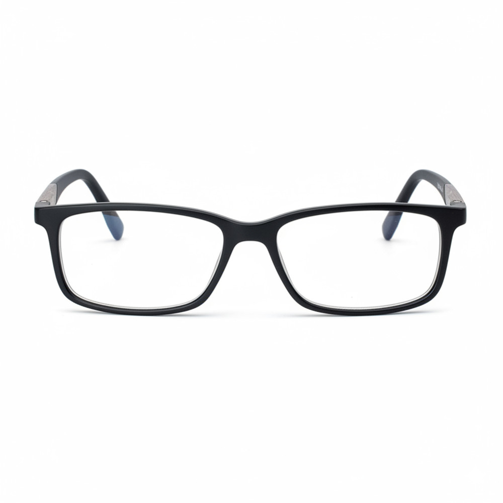 Lunettes loupe rectangulaires homme