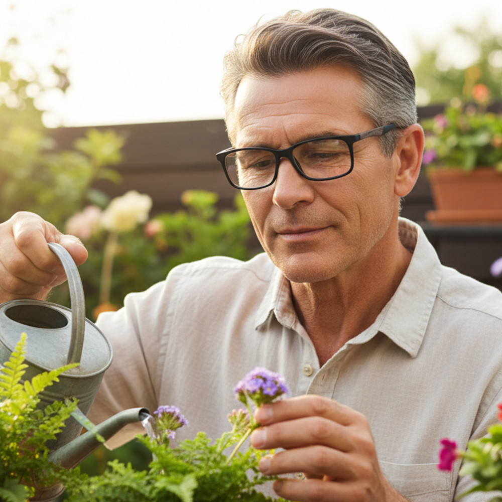 Lunettes presbytie homme design élégant