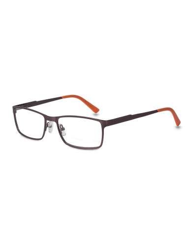 Lunettes loupe rectangulaires métal homme femme