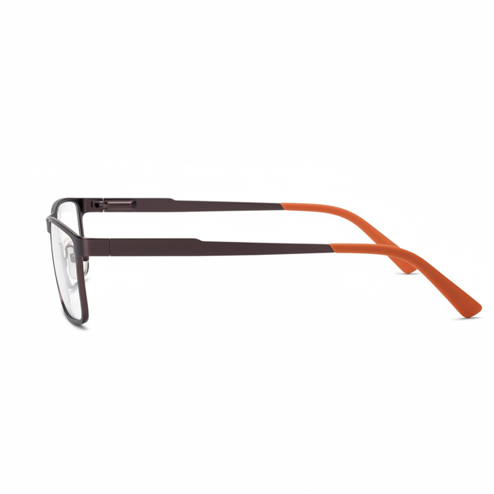 Lunettes de lecture fines marron clair