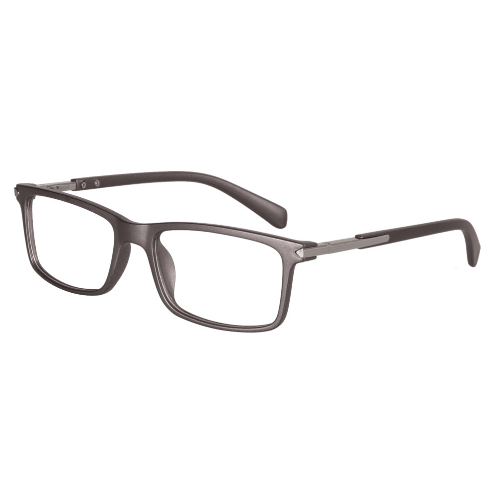 Lunettes loupe homme PREMIUM branches métal argent