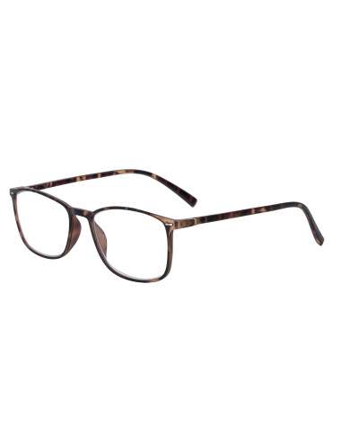 Lunettes loupe mixte écaille marron classique