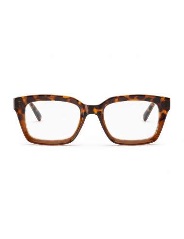 Lunettes de lecture écaille marron forme rectangulaire