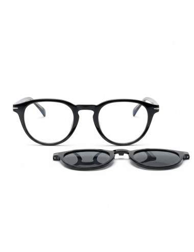 Lunettes de lecture Eclipse noires avec clip solaire amovible