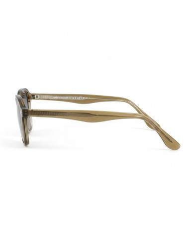 Monture lunettes de soleil kaki finition brillante